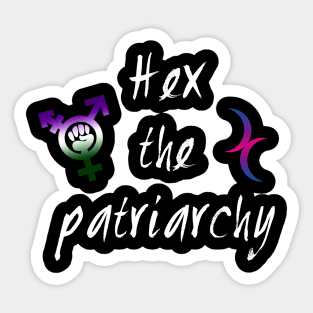 Hex the patriarchy Sticker